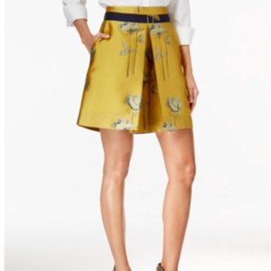 RACHEL Rachel Roy A-Line Pleat Rose Skirt